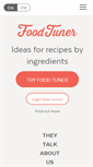 Mobile Screenshot of food-tuner.com